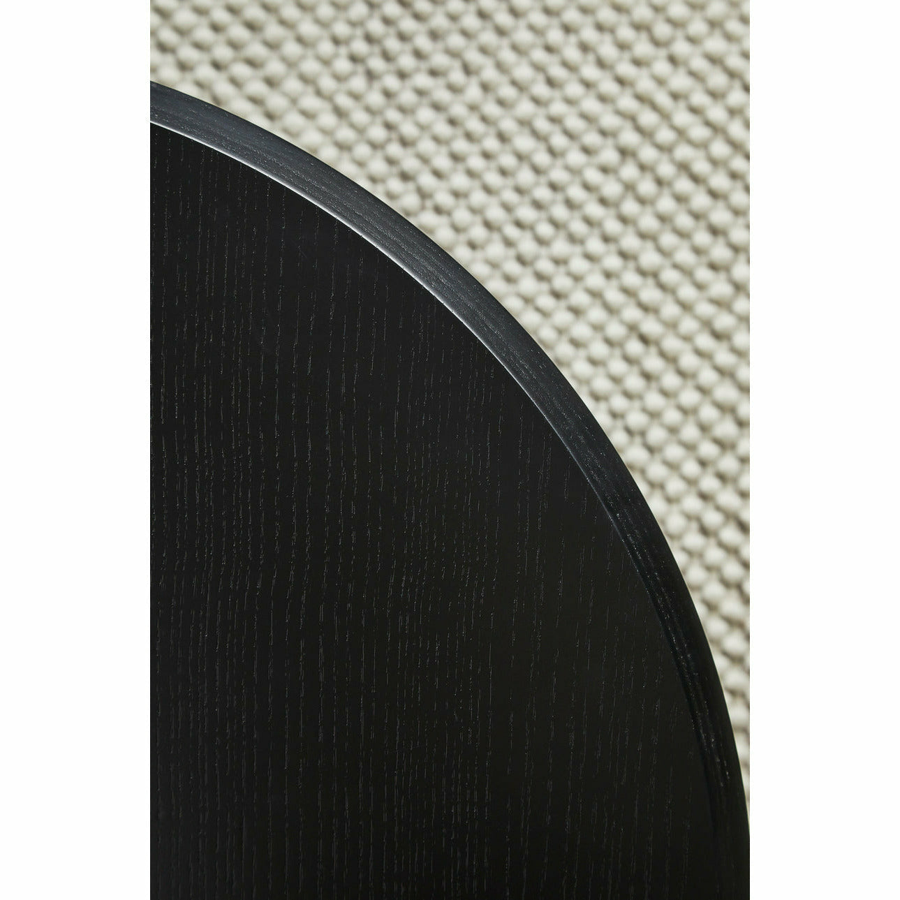 WOUD - Soround coffee table - Black ash (Ø75xH44,50) - WOUD - DesignGaragen.dk