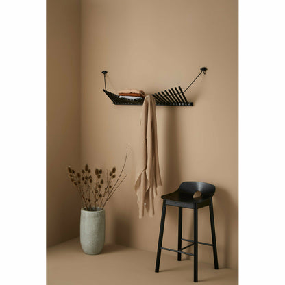 WOUD - Knaegt coat rack - Black/black - WOUD - DesignGaragen.dk