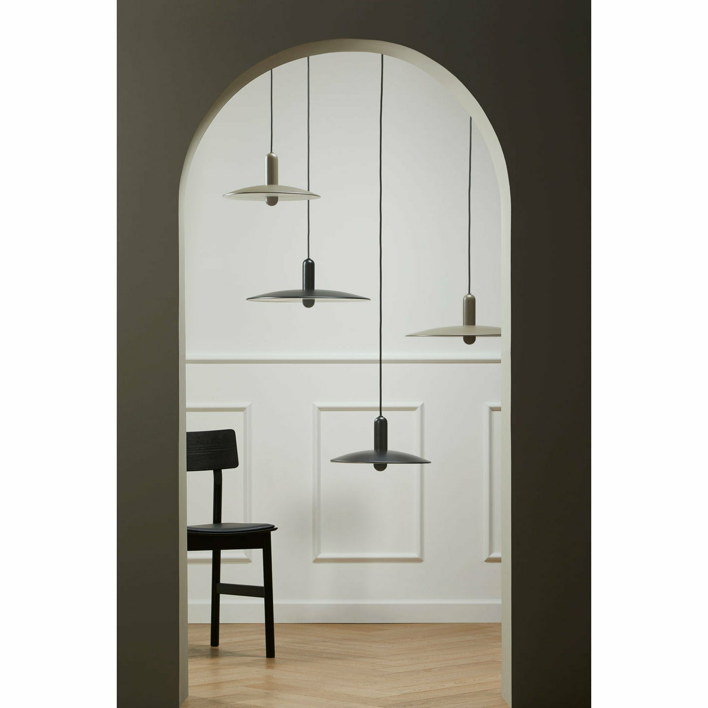 WOUD - LU pendant (Large) - Taupe - WOUD - DesignGaragen.dk