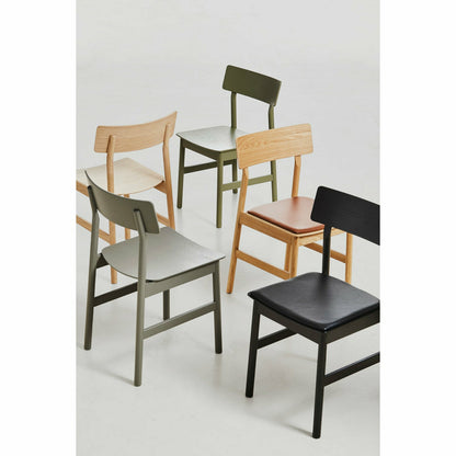 Woud - Pause Dining Chair 2.0 - Olivengrün