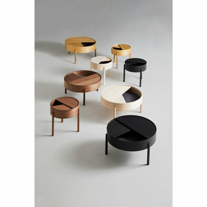 WOUD - Arc coffee table (66 cm) - Black - WOUD - DesignGaragen.dk