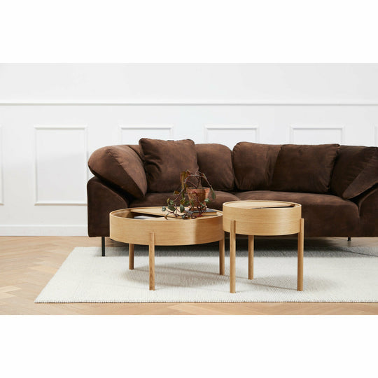 WOUD - Arc side table (42 cm) - Oiled oak - WOUD - DesignGaragen.dk