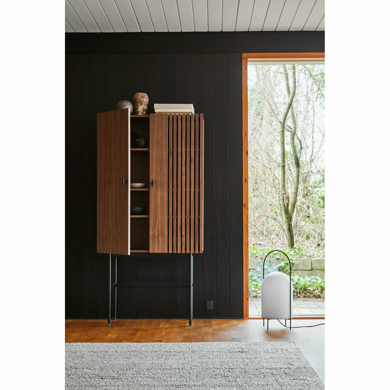 Woud - Array Highboard (80 cm) - Walnuss