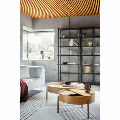 WOUD - Arc coffee table (89 cm) - Oiled oak - WOUD - DesignGaragen.dk