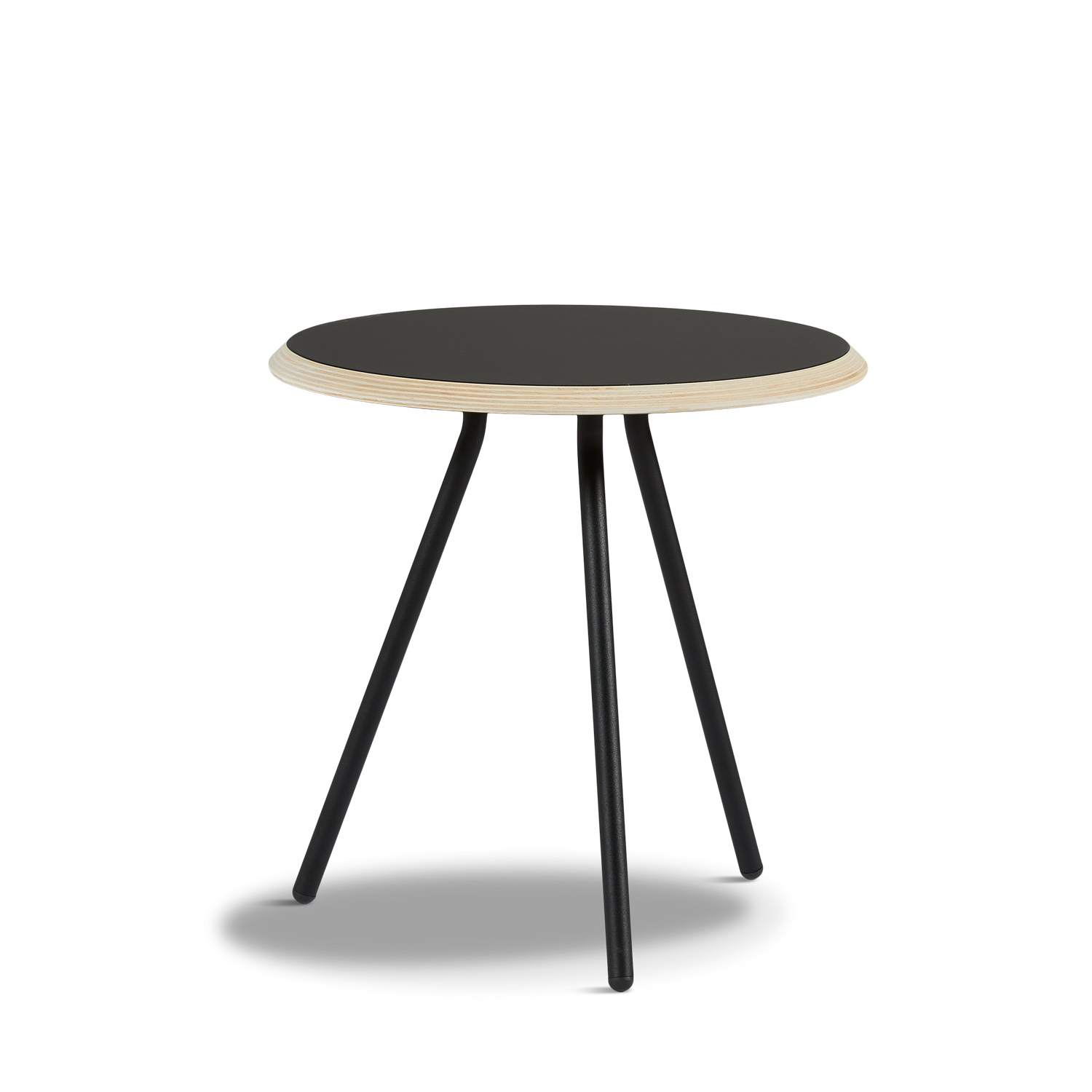 WOUD - Soround side table - Charcoal (Ø45xH44,50) - WOUD - DesignGaragen.dk