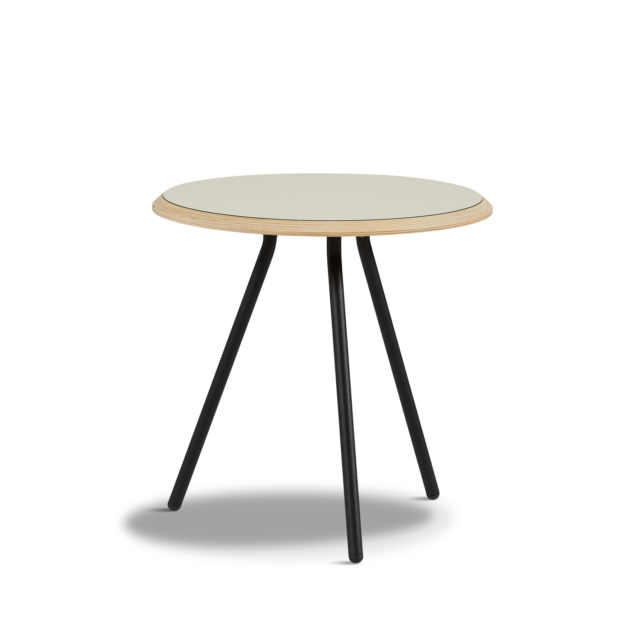WOUD - Soround side table - Warm grey (Ø45xH44,50) - WOUD - DesignGaragen.dk