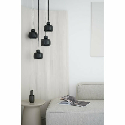 WOUD - Stone pendant (Small) - Black - WOUD - DesignGaragen.dk