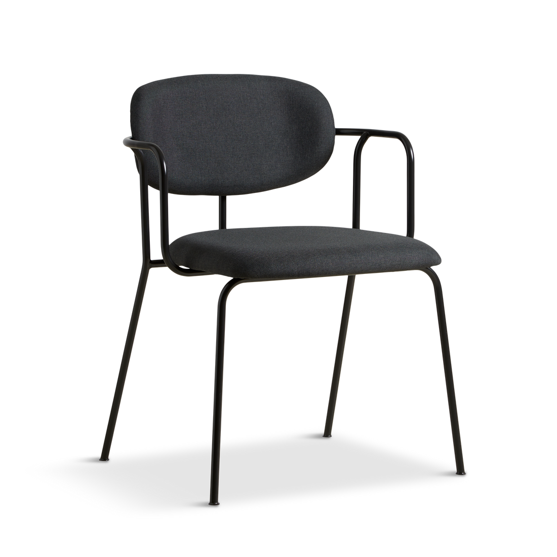 Woud - Frame Dining Chair - Dunkelgrau