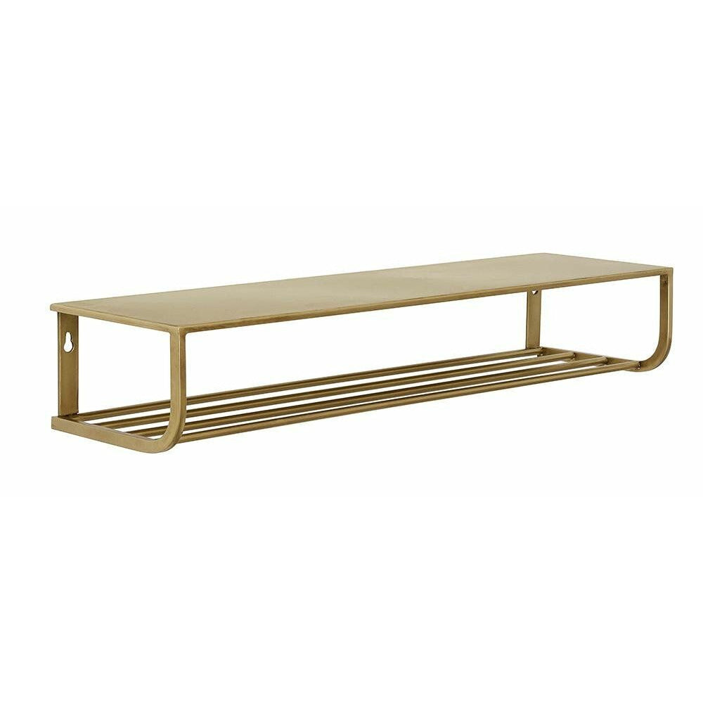 Nordal Regal aus Metall - L80 cm - goldfarben