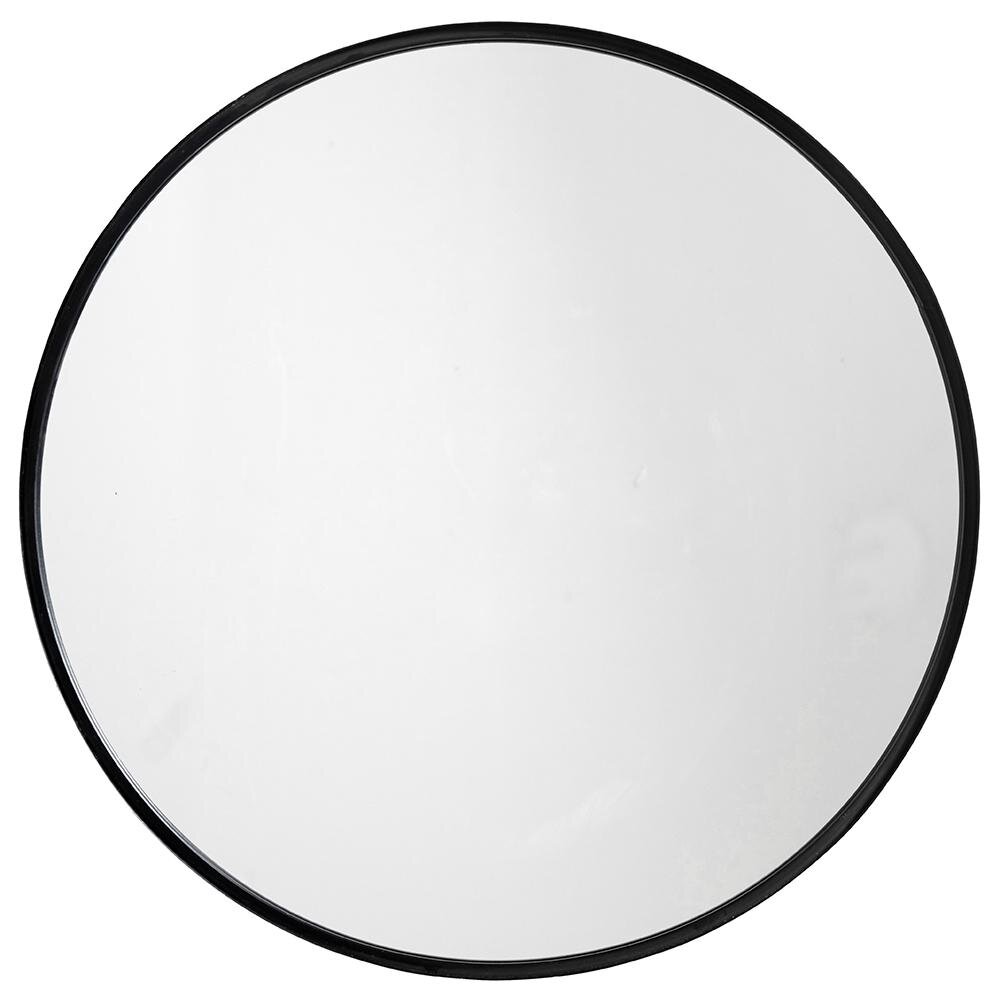 Nordal Runder Spiegel aus Eisen - ø80 cm - schwarz