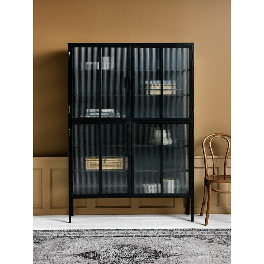 Nordal Groovy Displays in Eisen - 185x130 - Schwarz