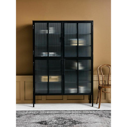 Nordal Groovy Displays in Eisen - 185x130 - Schwarz