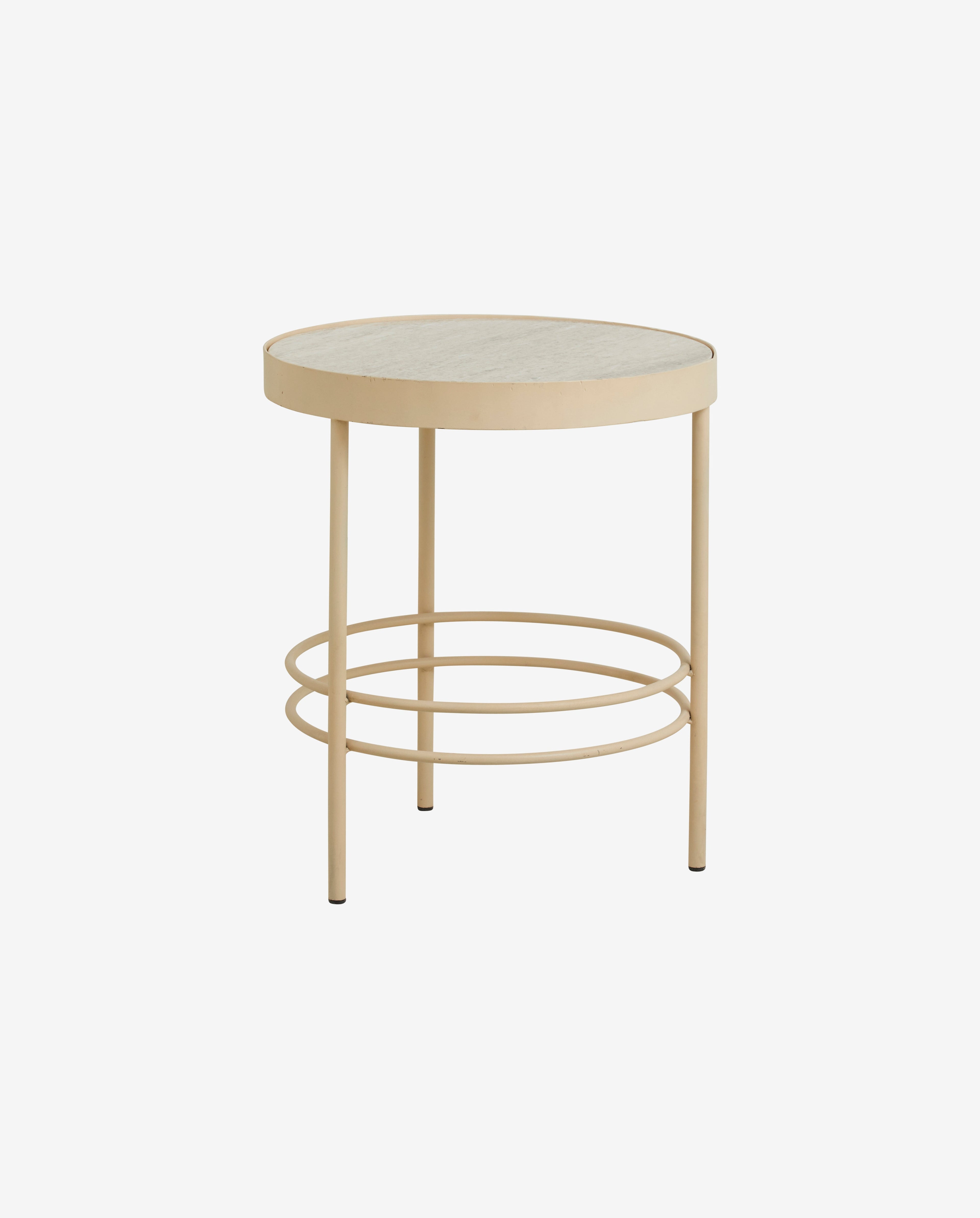 JUNGO ROUND Sidetisch - Ø50 cm - Sand