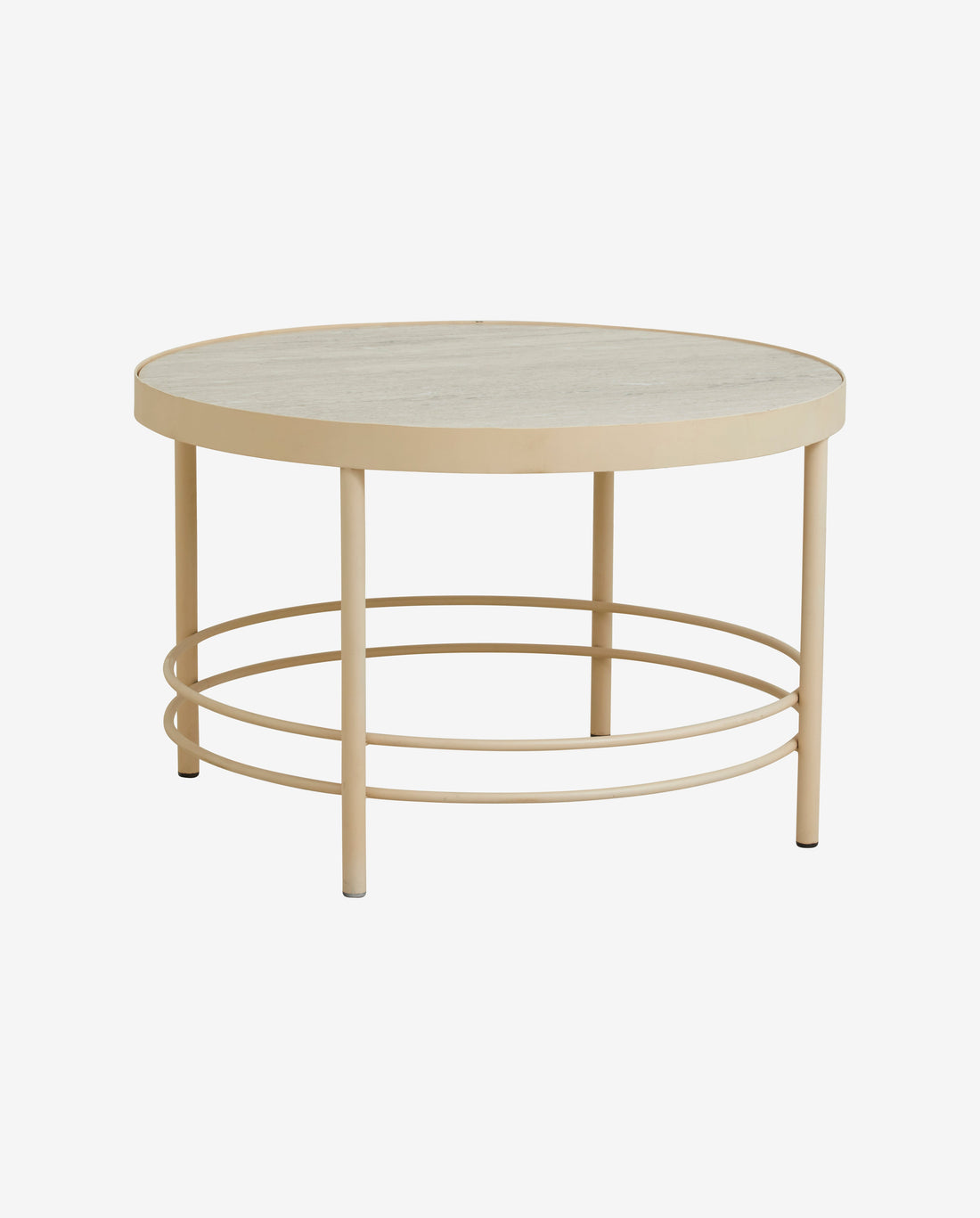 Jungo Round Couchtisch - Ø80 cm - Sand