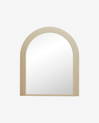 Falkospiegel in Eisen - 92x77 cm - Sand