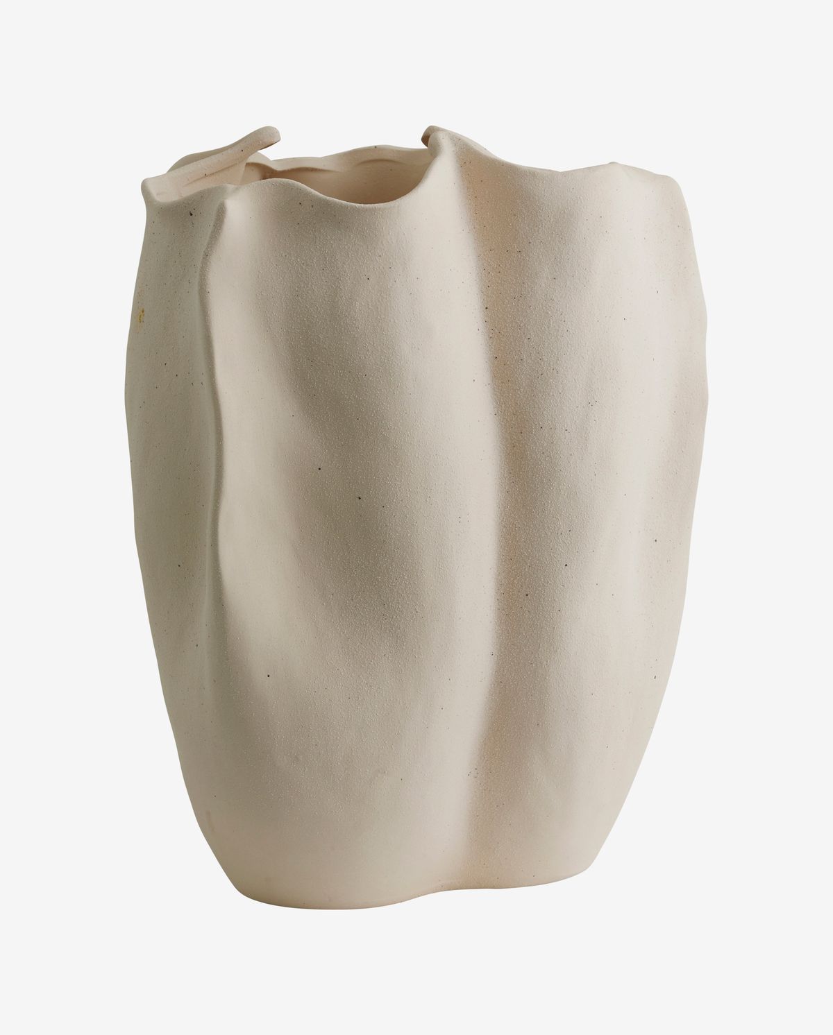 Isabela Vase H36.5 cm - Creme