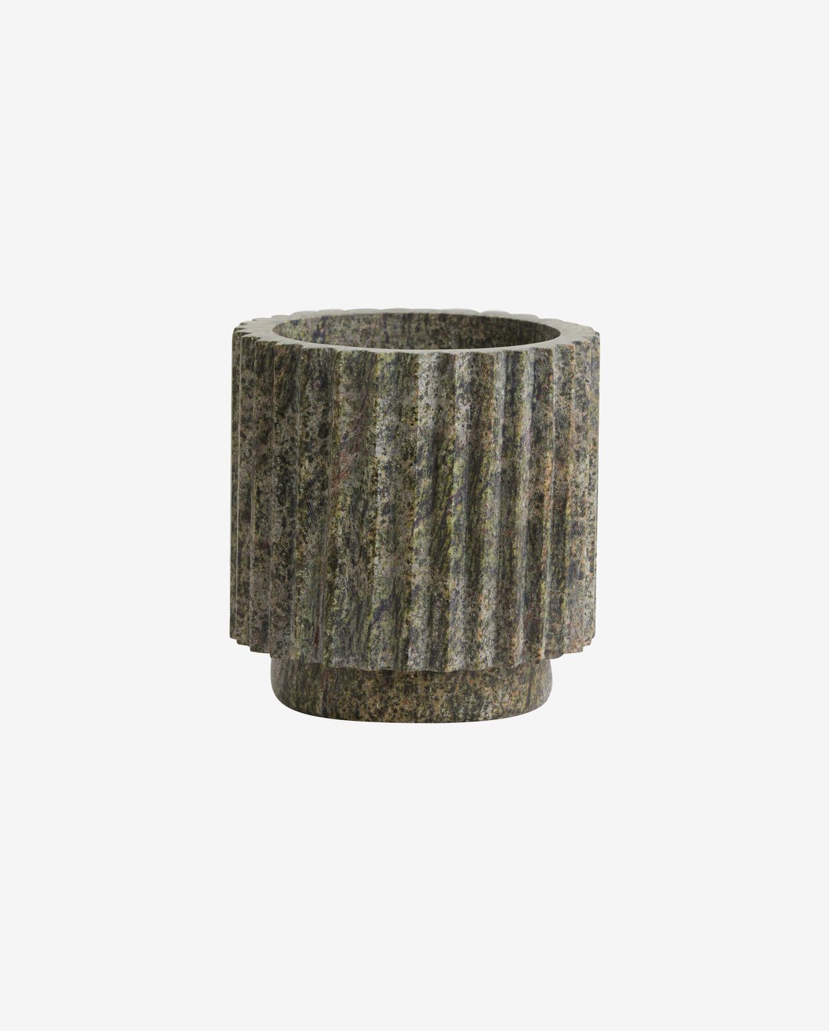 Loon Herbal Pot - Grüner Marmor