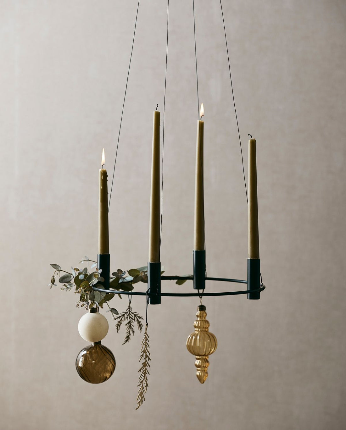 Irona Candlestick - Schwarz