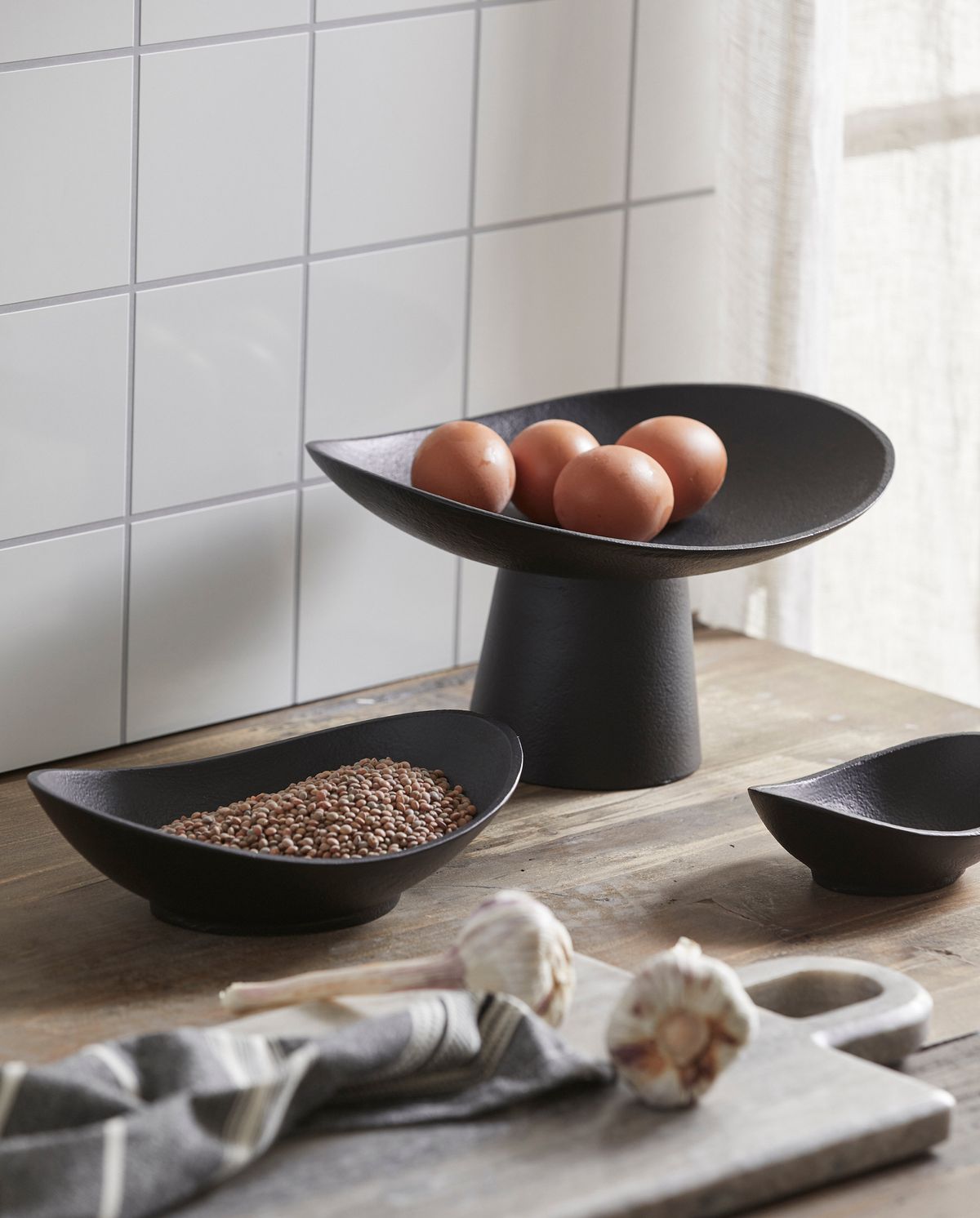 Kepel Cake Dish - Schwarz
