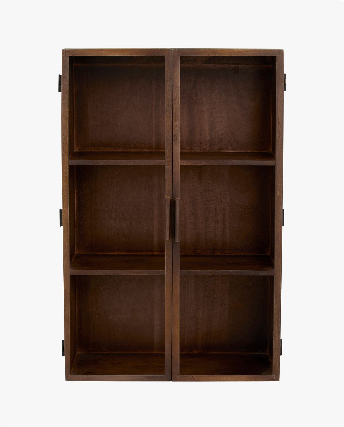 Nango -Wandschrank mit 2 Türen - dunkelbraun
