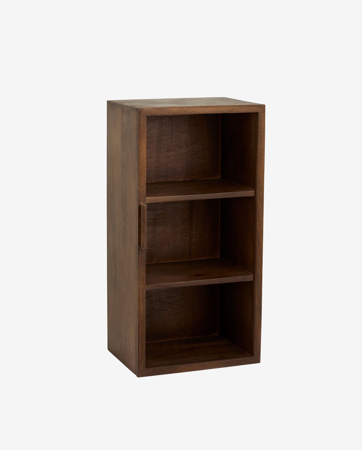 Nango -Wandschrank mit 1 Tür - dunkelbraun