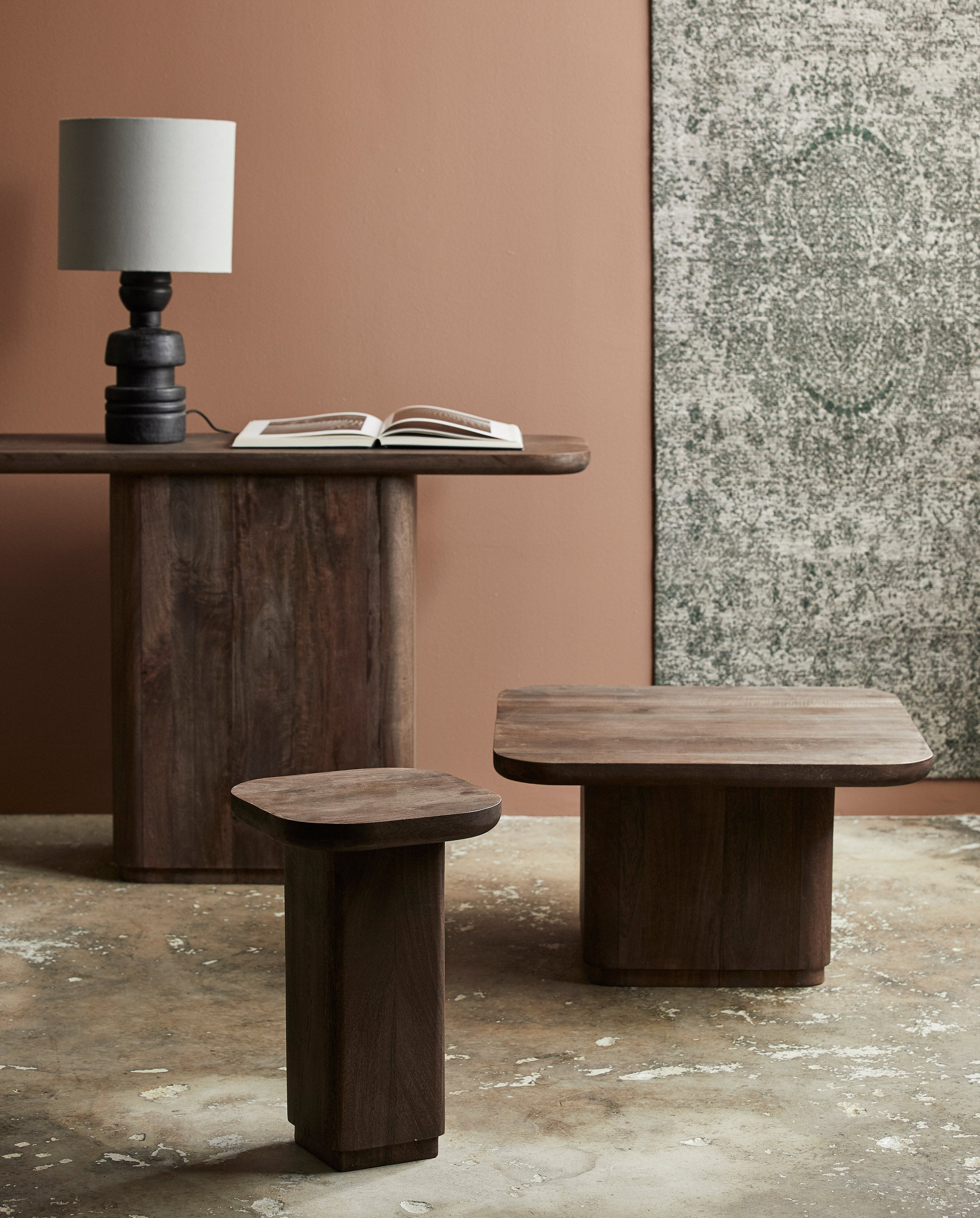 Toke Side Table - Dunkelbraun