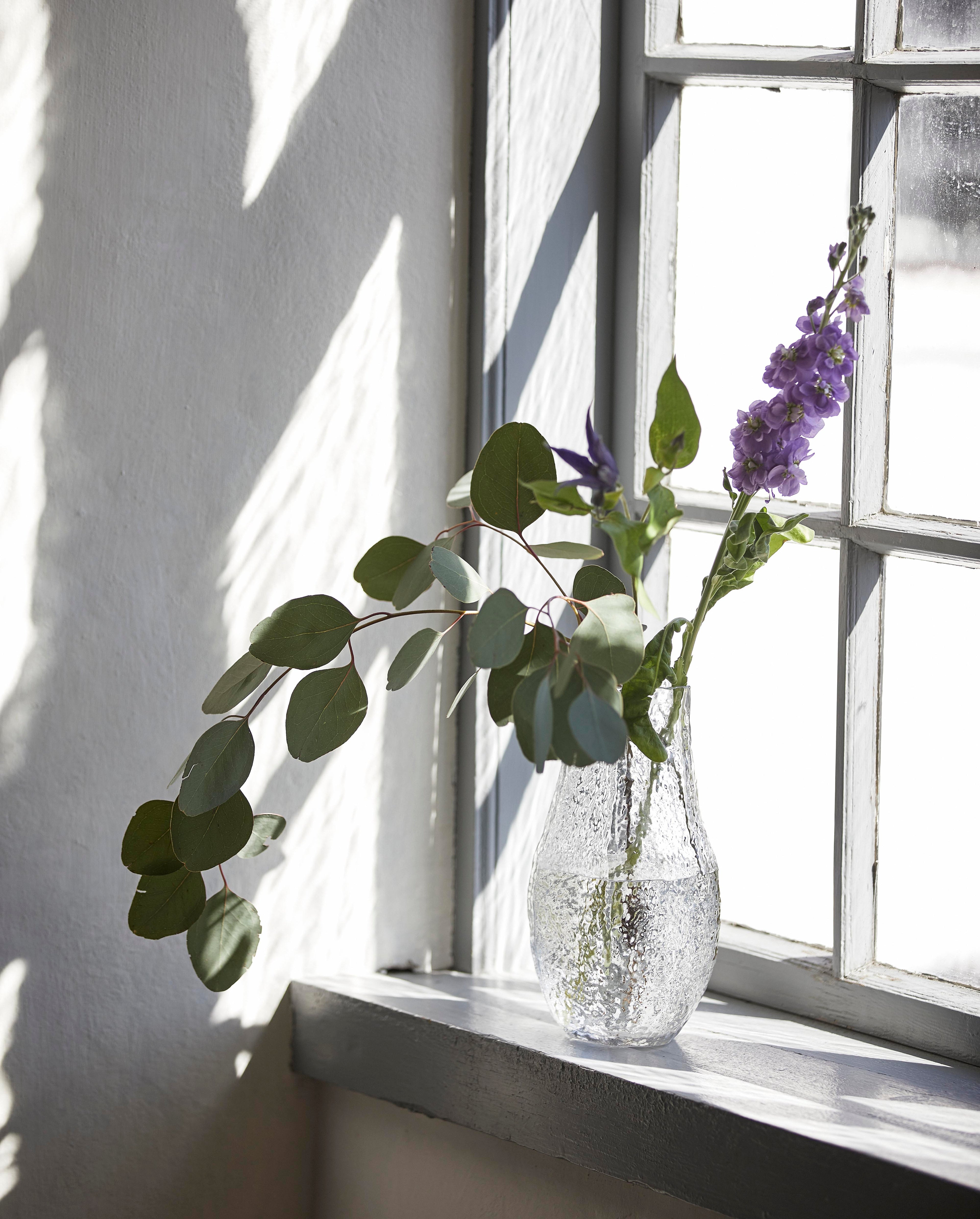 Parry Vase Medium - klares Glas