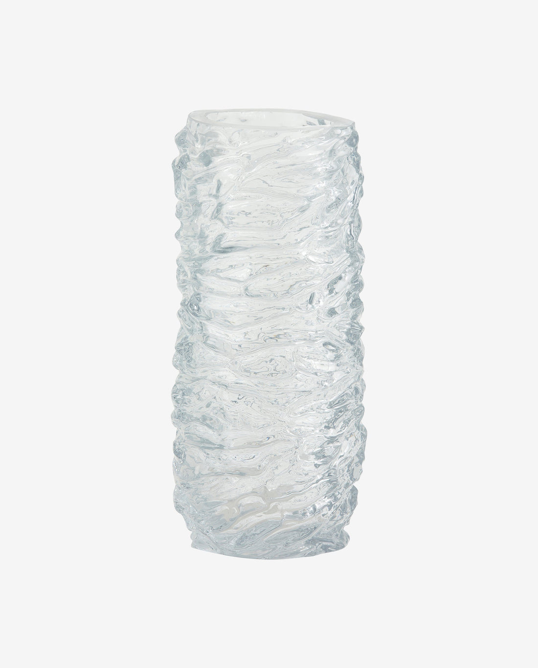 Maio -Glasvase - H28 cm - klares Glas