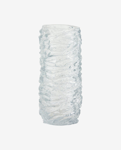Maio -Glasvase - H28 cm - klares Glas