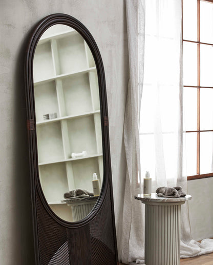 Nordal Tura Mirror, L, Braun