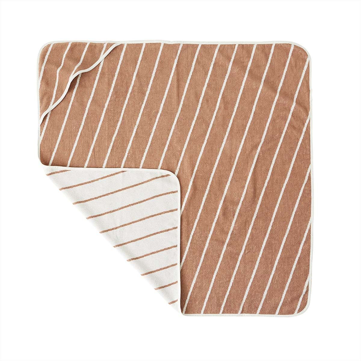 Oyoy Mini Raita Handtuch mit Kapuze - Wolke / Karamell