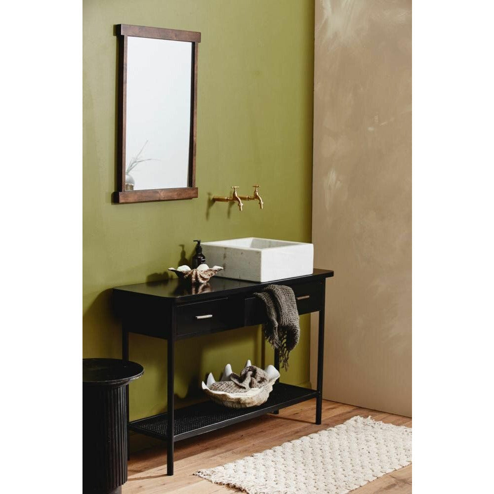 Nordal KICHI muslingeskal til dekoration - large - L52 cm - hvid/beige - Nordal - DesignGaragen.dk