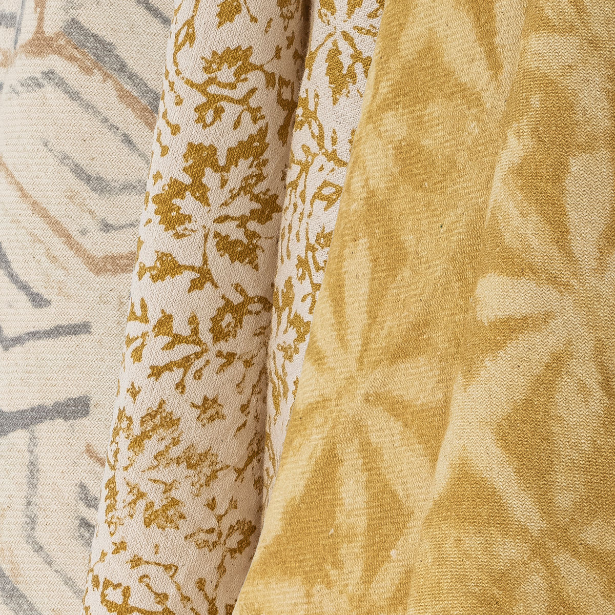 Bloomingville Bejan Geschirrtuch, braun, Baumwolle