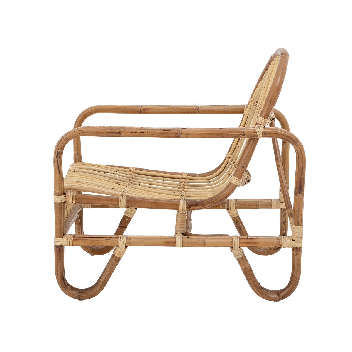Bloomingville Baal Loungestol, Natur, Rattan - Bloomingville - DesignGaragen.dk