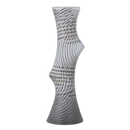 Bloomingville Raheem Vase, Grå, Stentøj - Bloomingville - DesignGaragen.dk