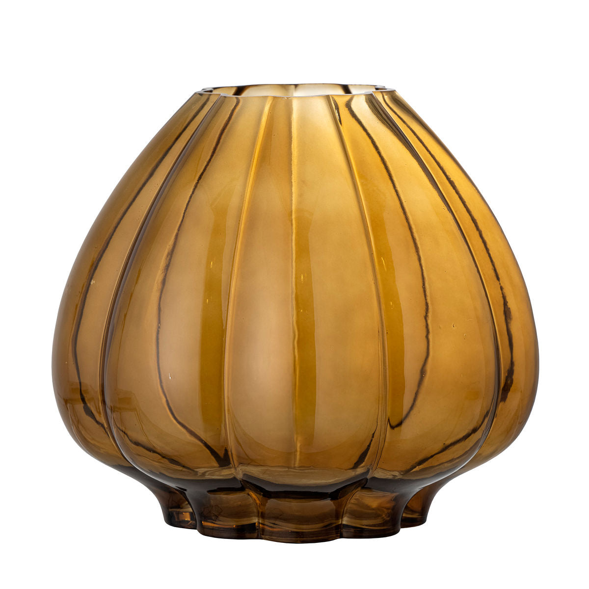 Creative Collection Lezanne Vase, Brun, Glas - Creative Collection - DesignGaragen.dk