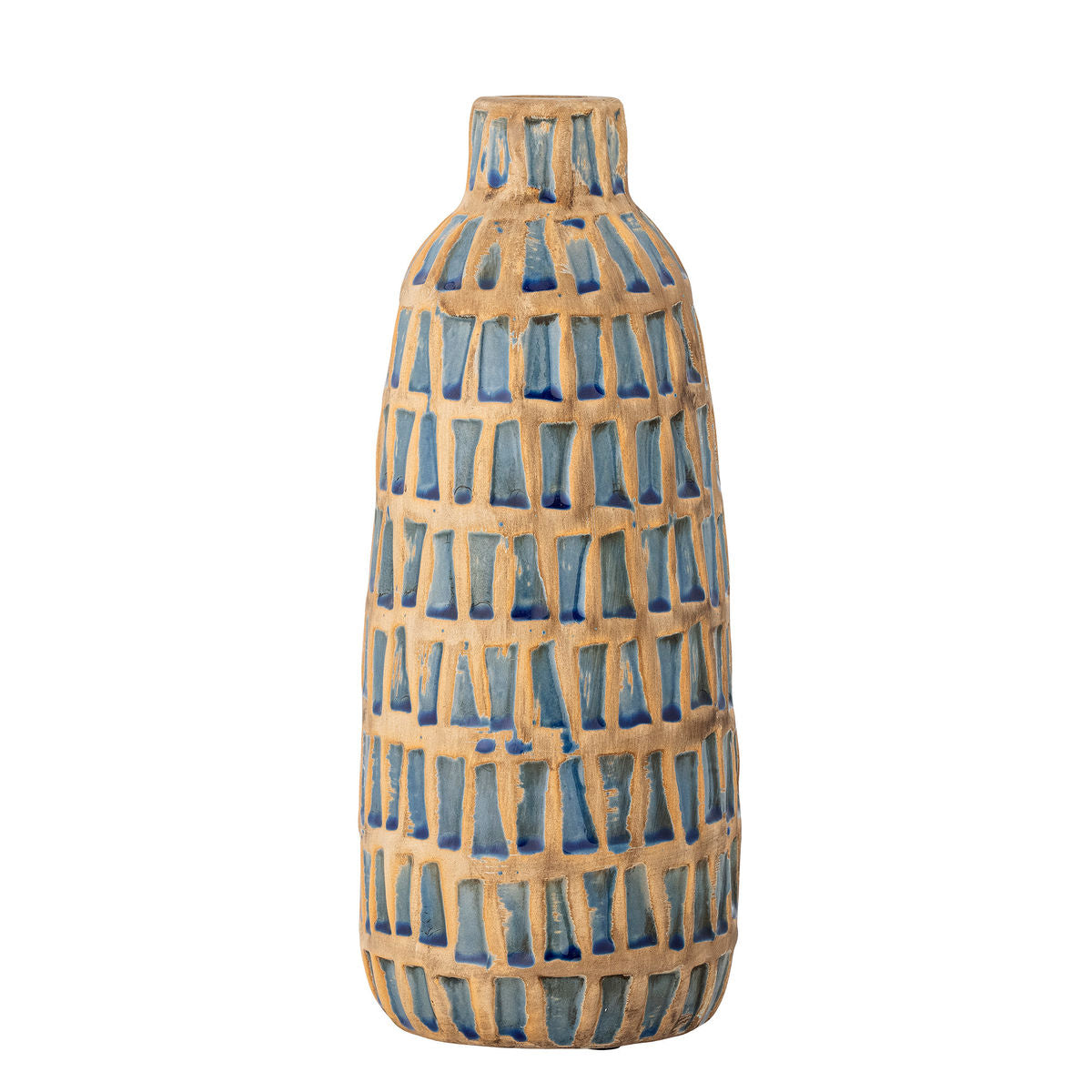 Creative Collection Mayann Deko Vase, Blå, Terrakotta - Creative Collection - DesignGaragen.dk