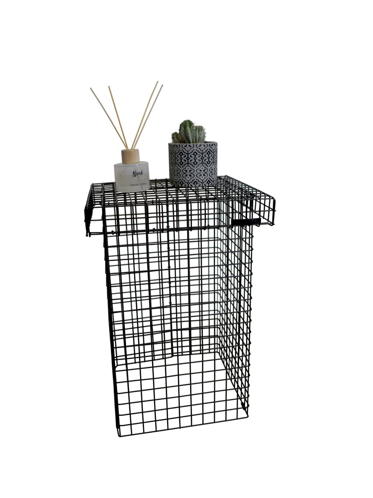 Kalager Design Drahthocker, schwarz