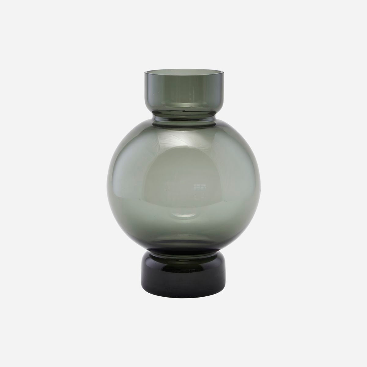 House Doctor-Vase, Blase, Grå-H: 25 cm, Dia: 17,5 cm