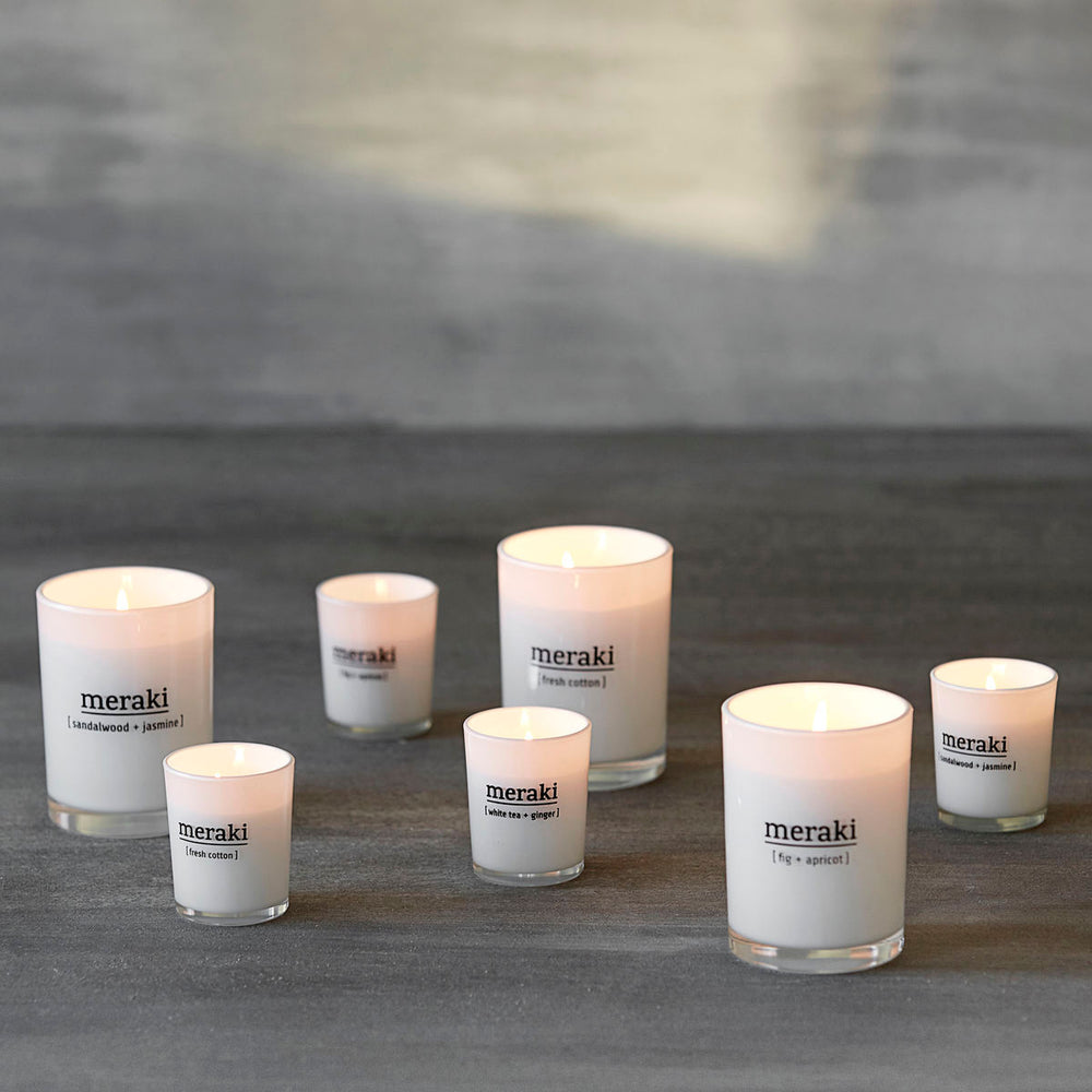 Meraki Meraki Duftlys, Sandalwood & jasmine - DesignGaragen.dk.