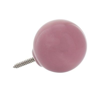 Bloomingville - Runde Keramikknake - (4 cm.)