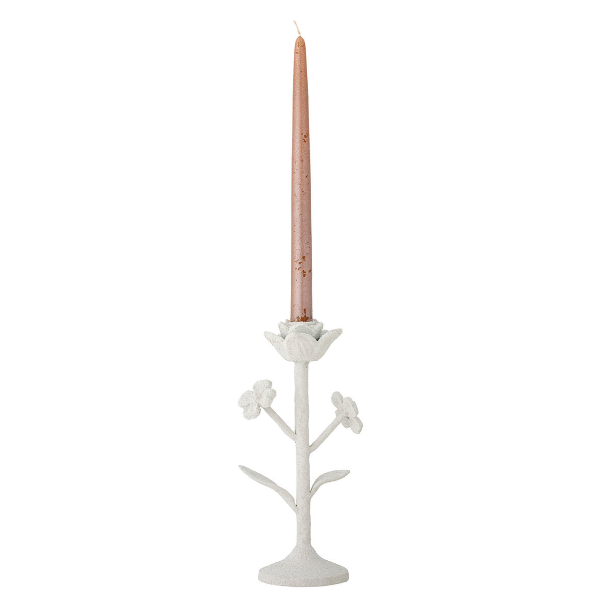 Kreative Kollektion Ranin Candlestick, Weiß, Eisen