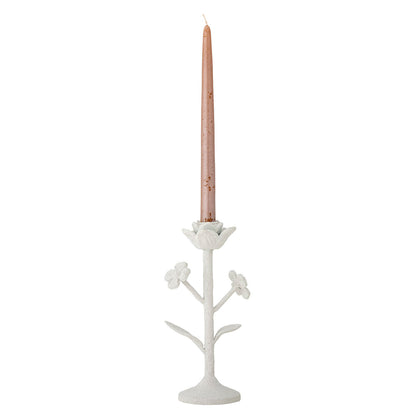 Kreative Kollektion Ranin Candlestick, Weiß, Eisen