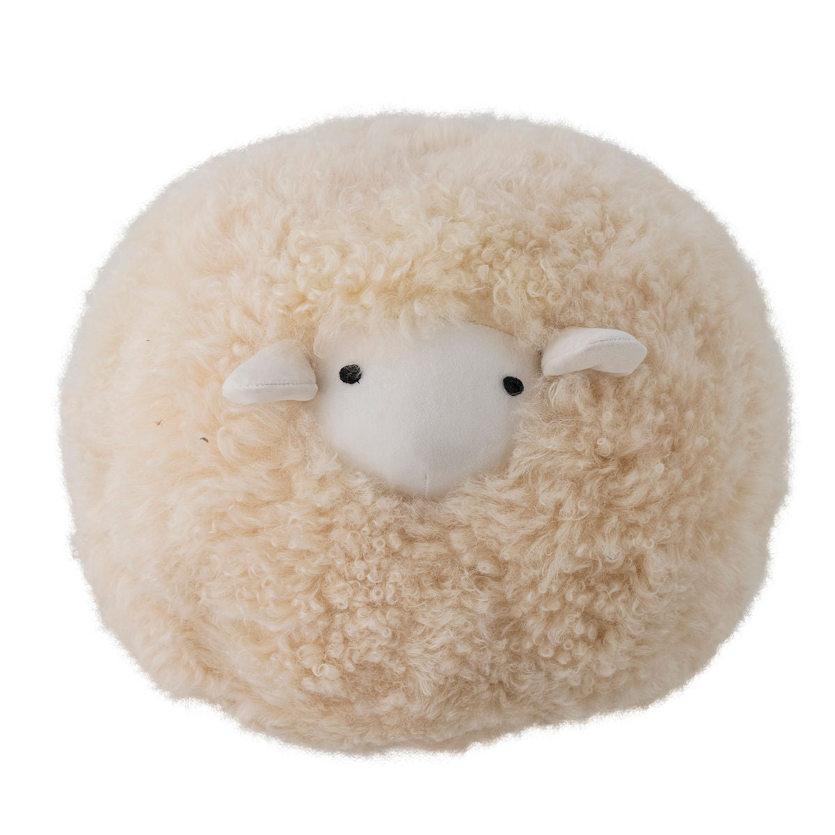 Bloomingville Mini Rubert Teddybär, Natur, Lambskin