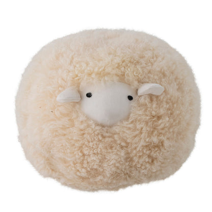 Bloomingville Mini Rubert Teddybär, Natur, Lambskin