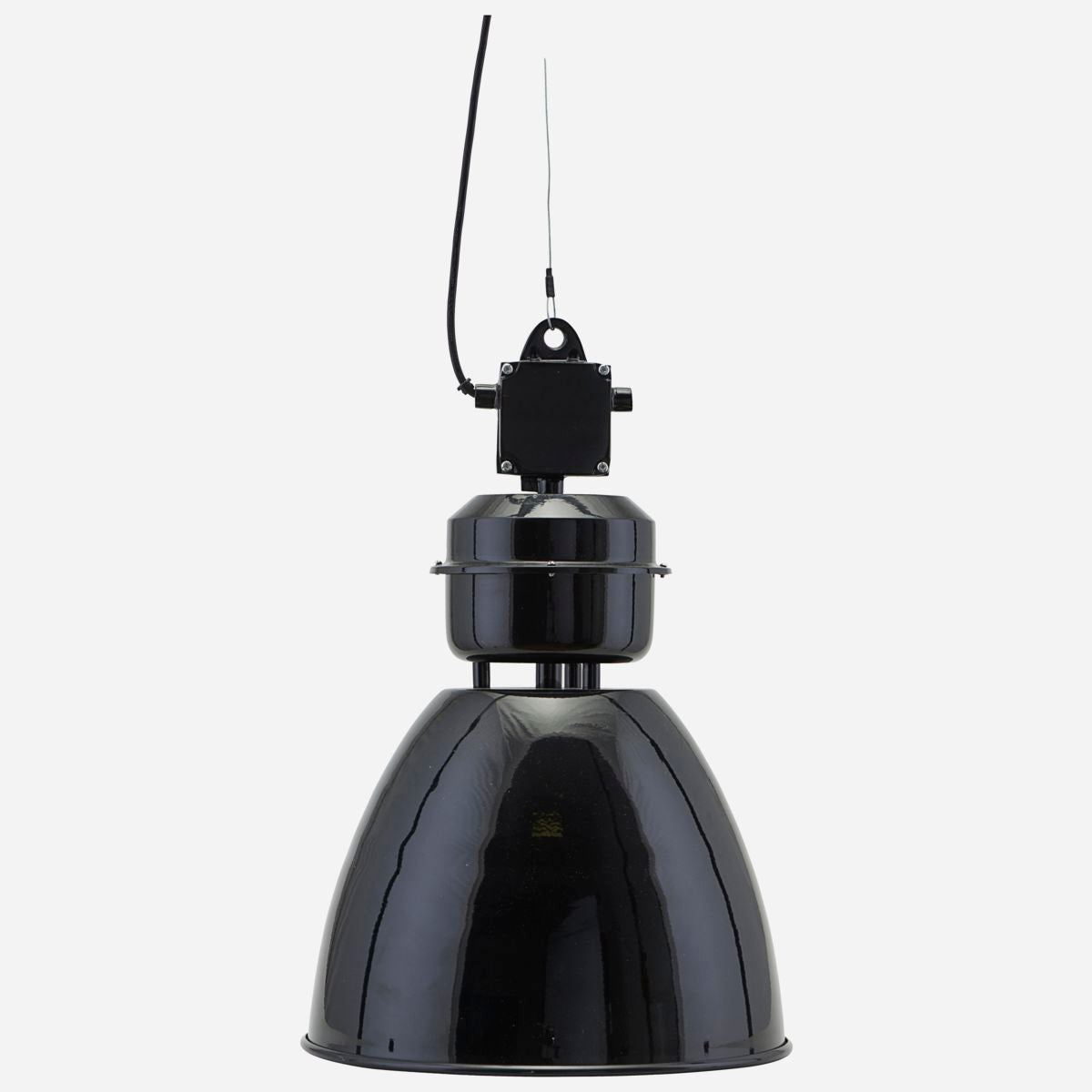 Hausarztlampe, Volumen, Black-H: 52 cm, Dia: 35 cm