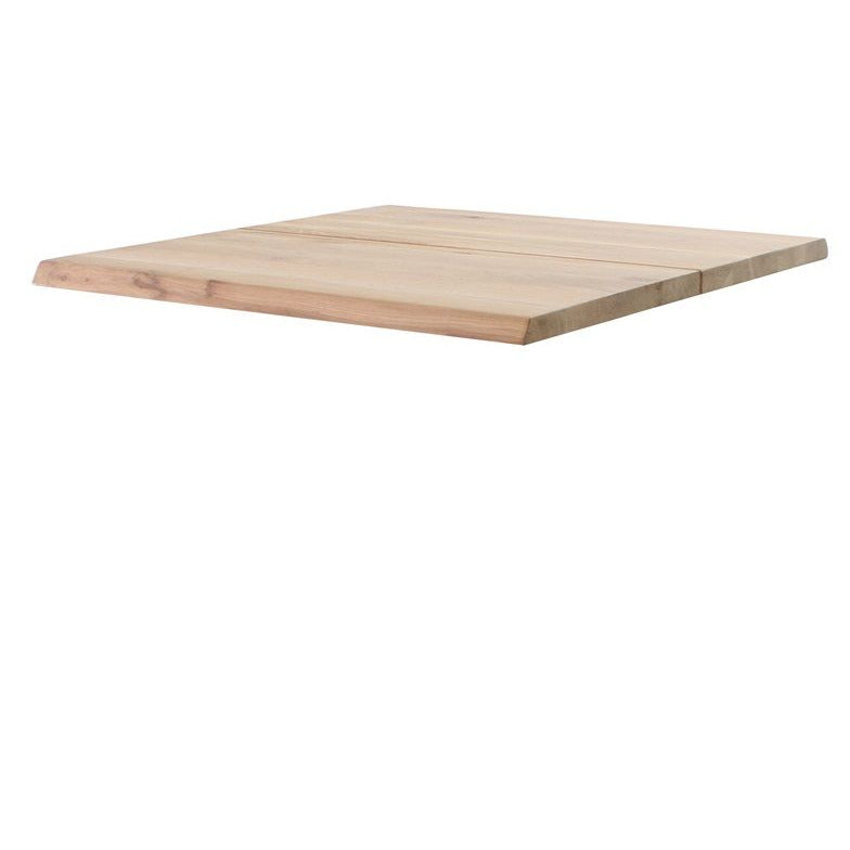 House of Sander Curve Table Top, 72x72, weißes Öl - FSC