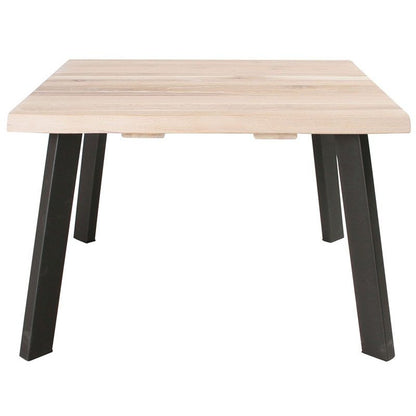 House of Sander Curve Table Top, 72x72, weißes Öl - FSC