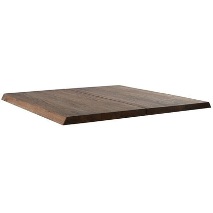 House of Sander Curve Table Top, 72x72, geräuchertes Öl - FSC