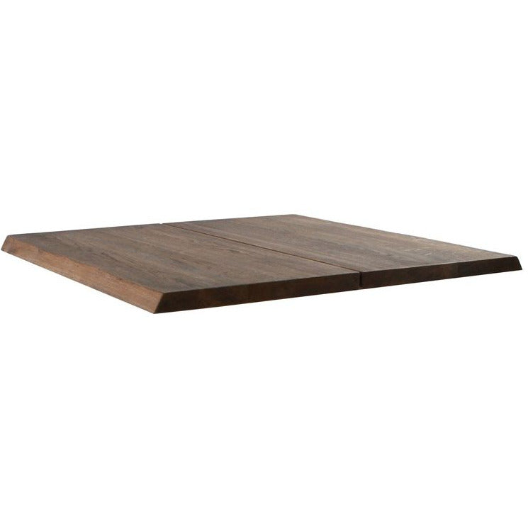 House of Sander Curve Table Top, 80x80, geräuchertes Öl - FSC